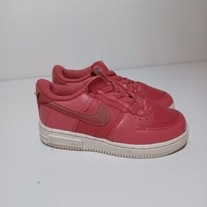 Nike Todlers Force 1 Fontanka Td Archaeo Pink Size 9C (DO6147-601) see pictures